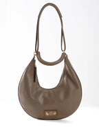 Rita Hobo Bag | Μαλακή Δερμάτινη Τσάντα Ώμου με Φερμουάρ & Λουράκι