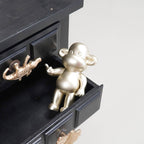 Hang Loose Monkey Figurine 'The Legend' | Gold-19cm