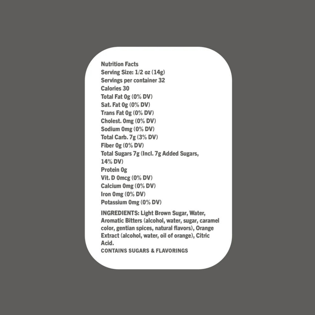 Old Fashioned Μη Αλκοολούχο Cocktail Mix | 500ml