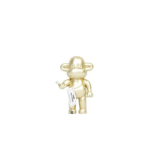 Hang Loose Monkey Figurine 'The Legend' | Gold-19cm