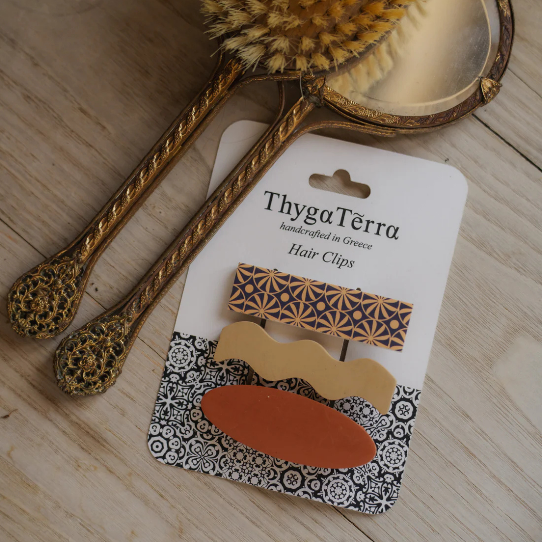 Χειροποίητα Hairclips | Set 3 pcs