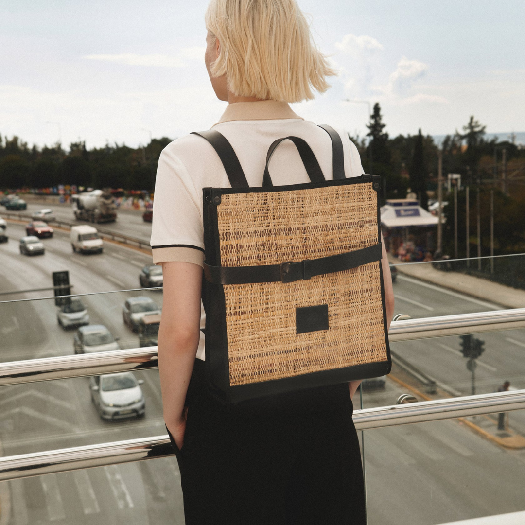 Aktis Unisex Backpack | Mε top handle