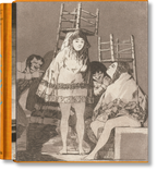 Το βιβλίο Goya. The Complete Prints των εκδόσεων TASCHEN, με σκληρό εξώφυλλο που παρουσιάζει εμβληματικό χαρακτικό έργο του Francisco de Goya.
