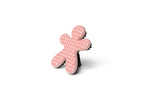 Niki Pink Pied de Poule αρωματικό αυτοκινήτου σε σχήμα ανθρωπάκου με ροζ καρώ μοτίβο houndstooth από την Mr & Mrs Fragrance με άρωμα Peach & Rose και ανταλλακτικό.