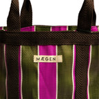 Everywhere Bag | Brown-Olive-Pink