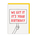 Ashkahn x Ohh Deer "We Get It" Birthday | Ευχετήρια Κάρτα Γενεθλίων