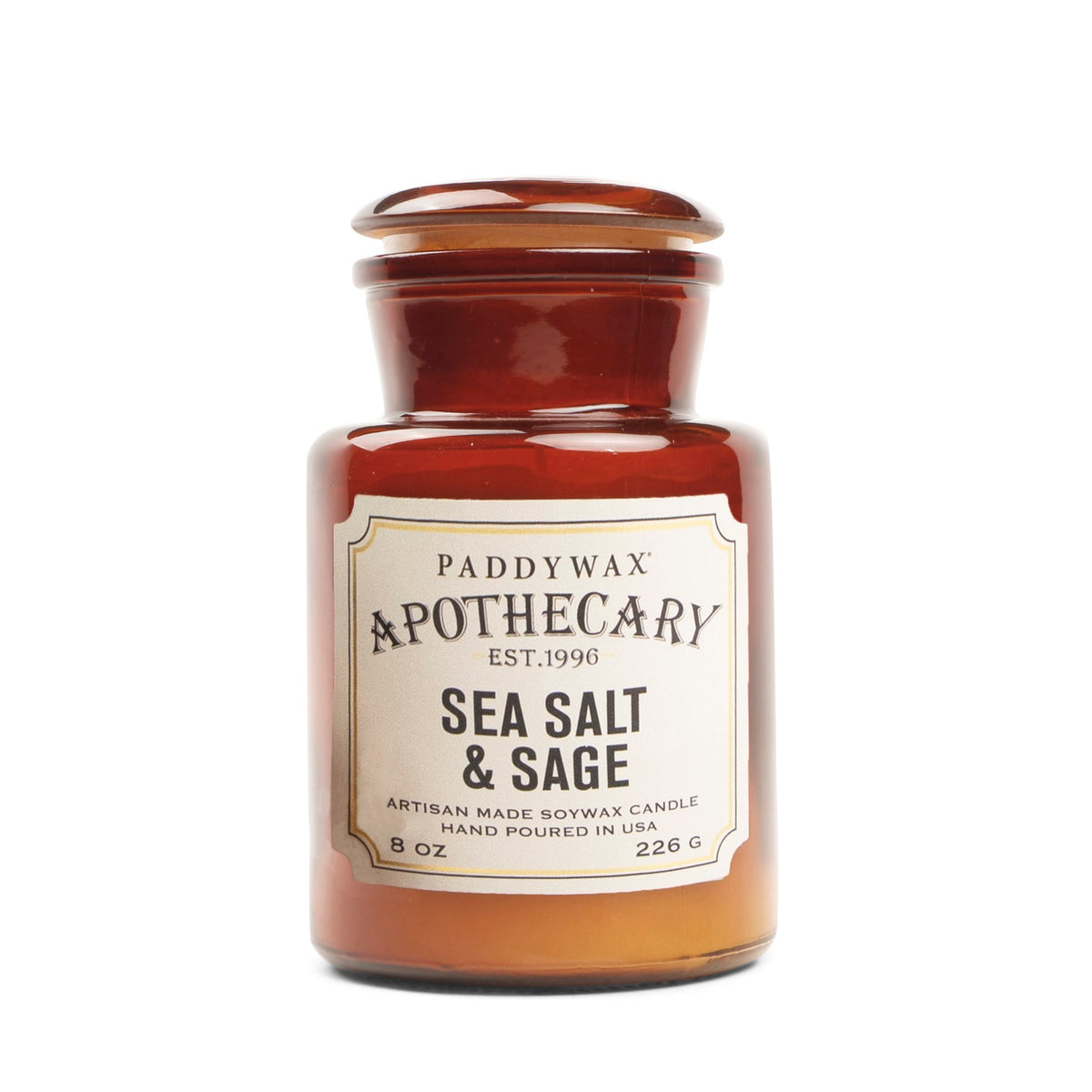 Apothecary Soy Candle | Sea Salt & Sage