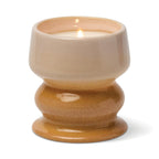 Αρωματικό κερί σόγιας Paddywax Melt Smoked Pistachio 226g σε οργανικό ματ κεραμικό δοχείο.