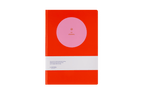 A-Journal A4 Blank Notebook | Circle Pink Red