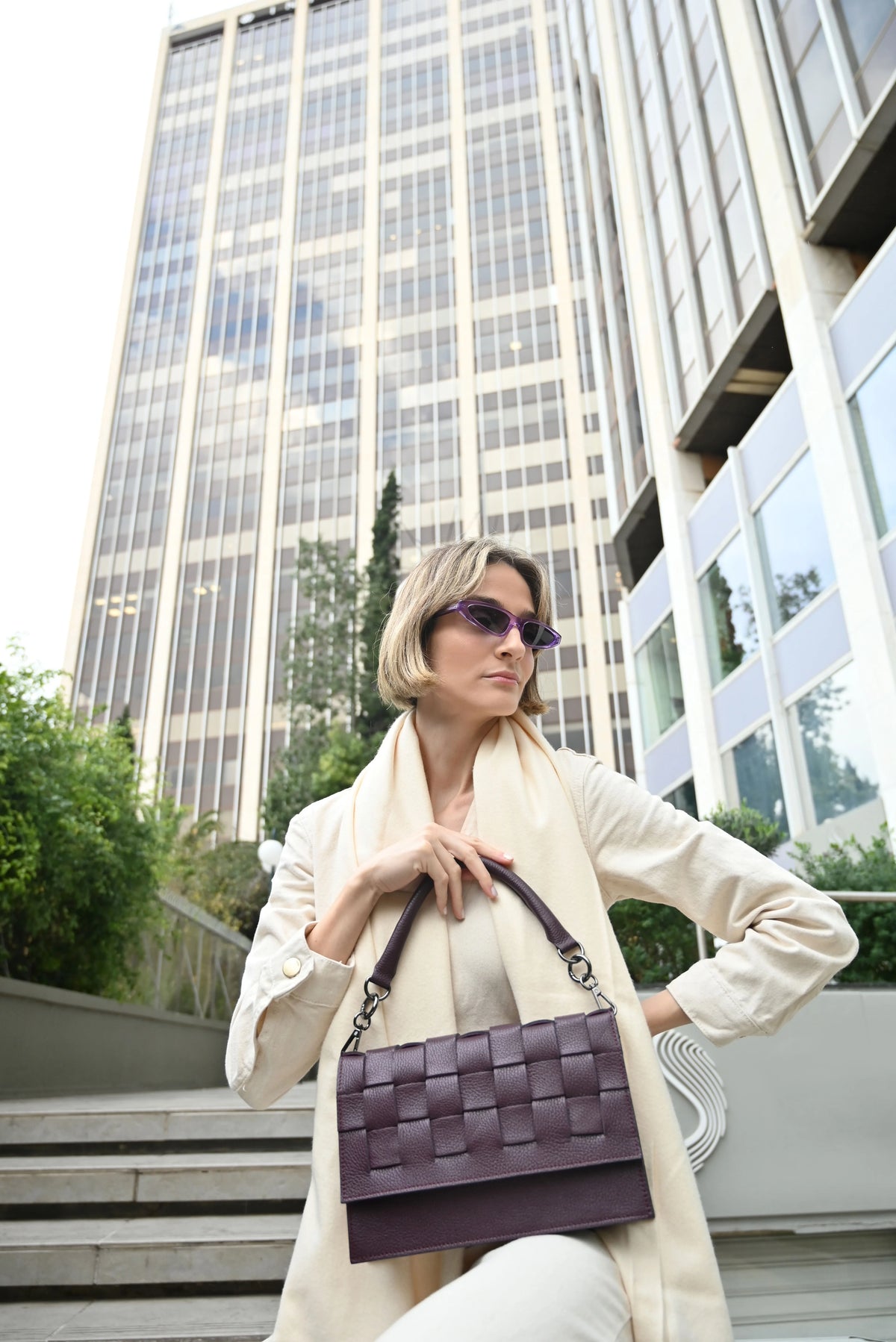 Thalia Shoulder Bag | Δερμάτινη Τσάντα Ώμου με Κοντό Λουρί (Mini Bag)
